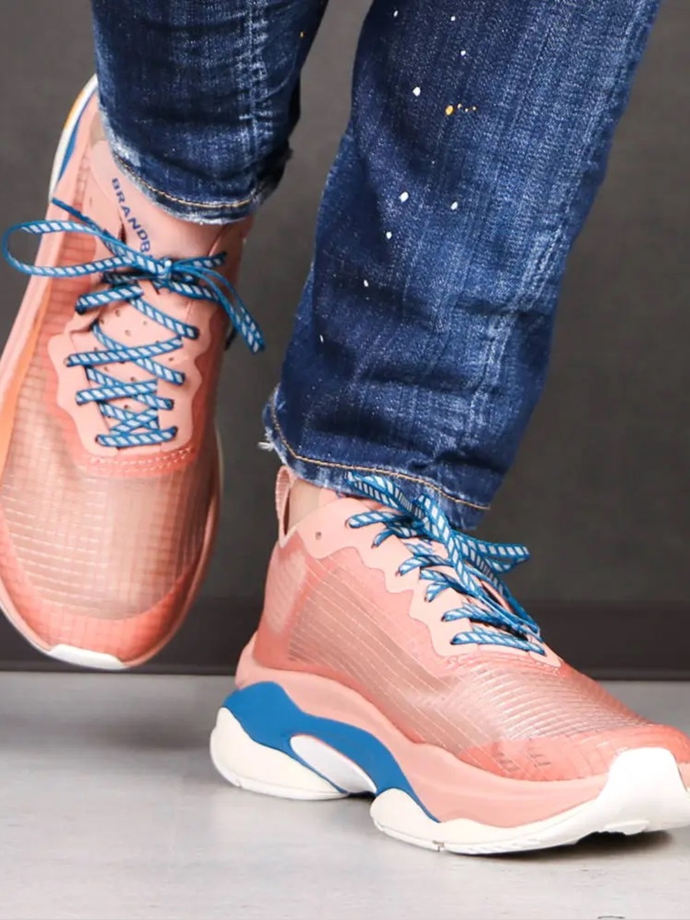 New BrandBlack Kite Racer Sneakers Size 38